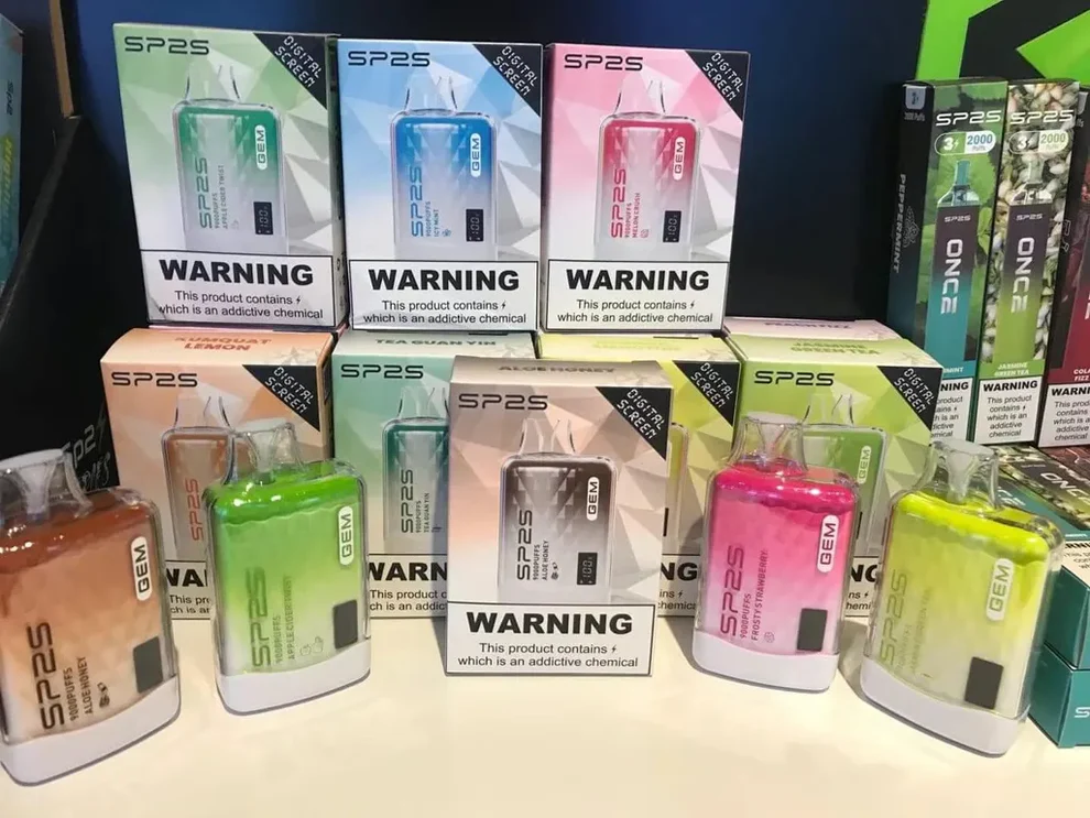 SP2S 9000 PUFFS 拋棄式台灣 電子 菸 一次性霧化桿:圖片 2