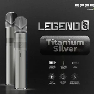 SP2S鈦金發光主機升級版煙桿|底部發光💥 通配一代lana/Sp2s/ilia等一代煙彈